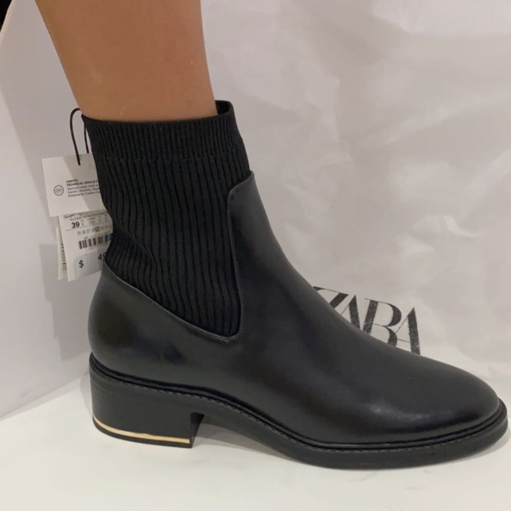 Zara ankle boot NWT